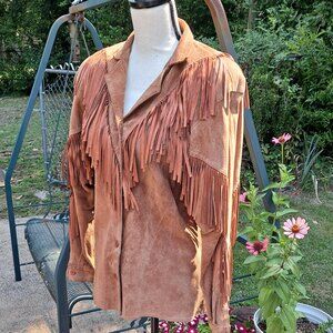 Fringe suede Pia Rucci jacket